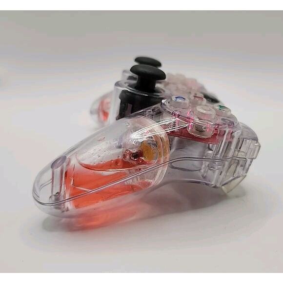 PlayStation 3 PS3 Dream Gear Lava Glow Red Wireless Controller (No Receiver) - Picture 5 of 6